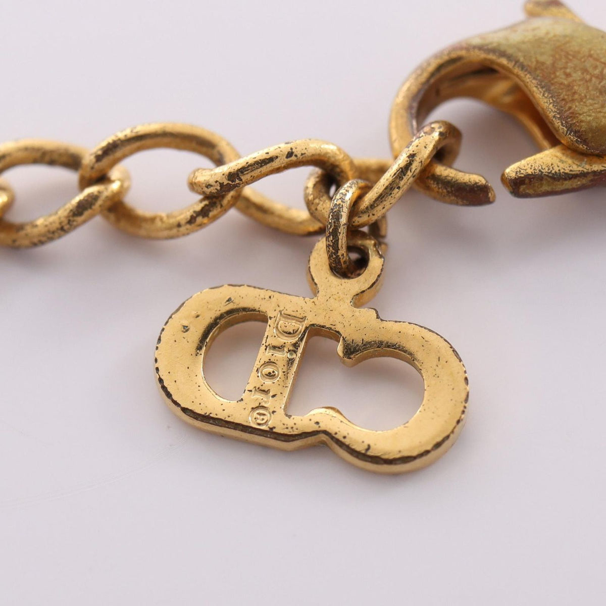 Dior Necklace Logo Gold — view 5