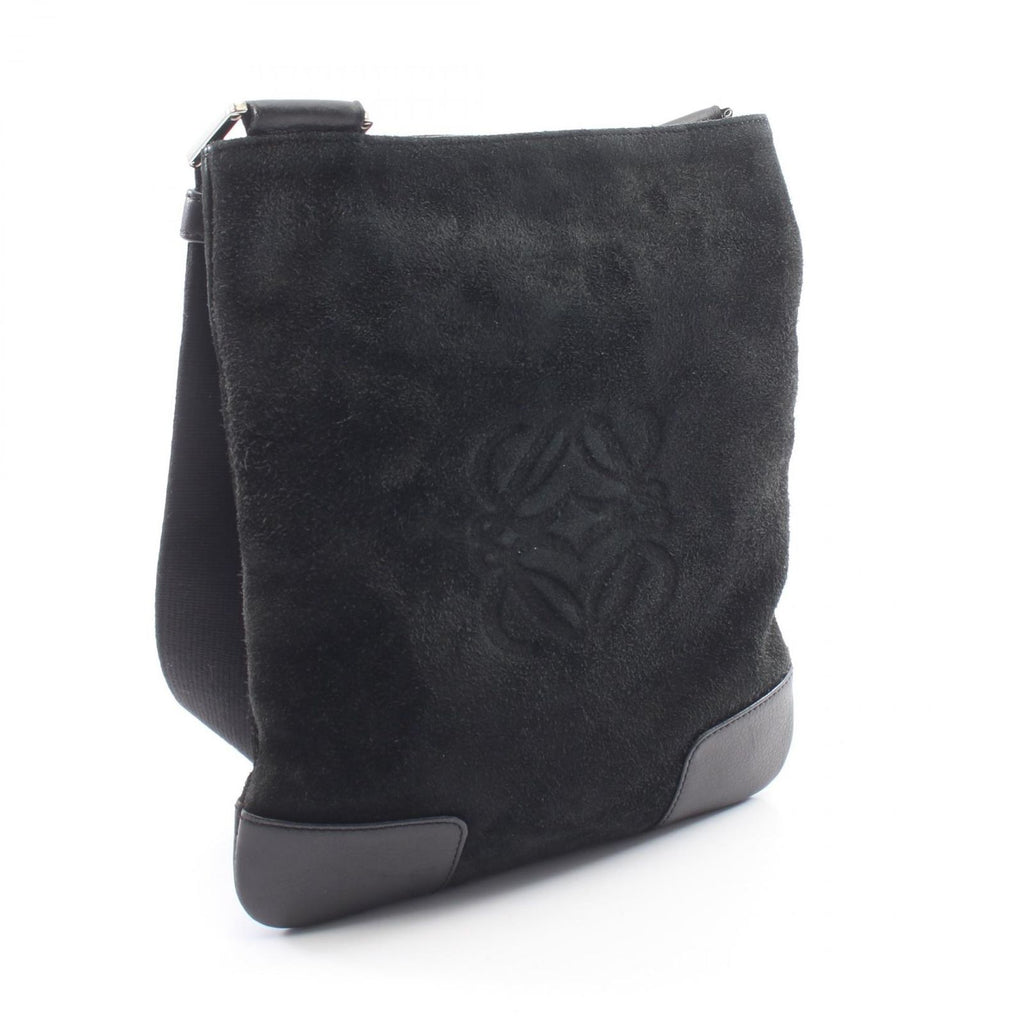 Loewe Shoulder Bag Anagram Suede Leather — view 2