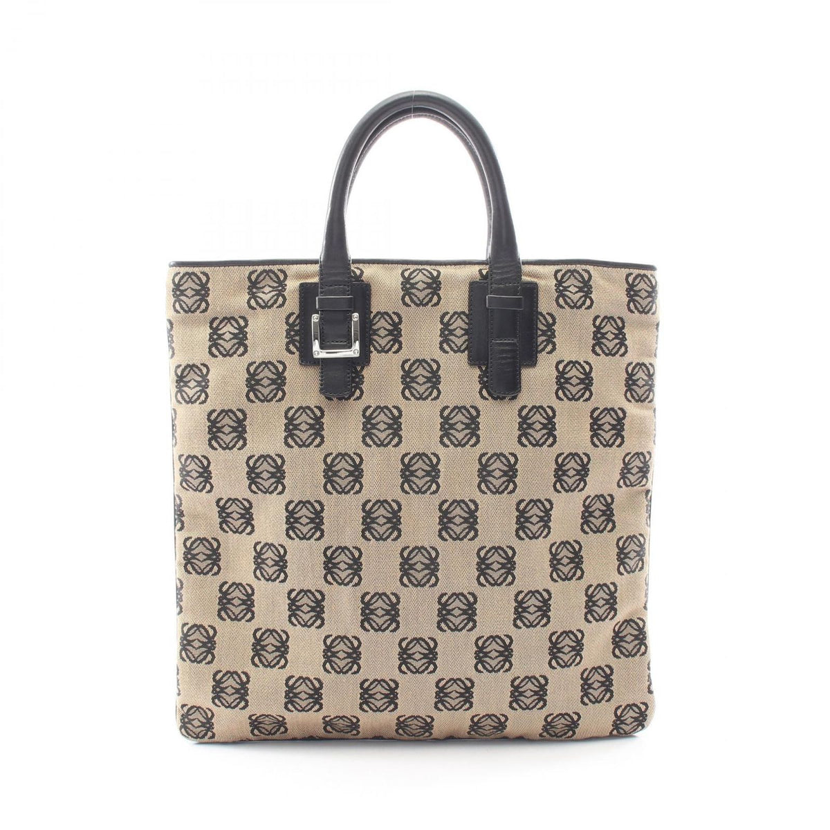 Loewe Tote Bag Anagram Canvas Leather