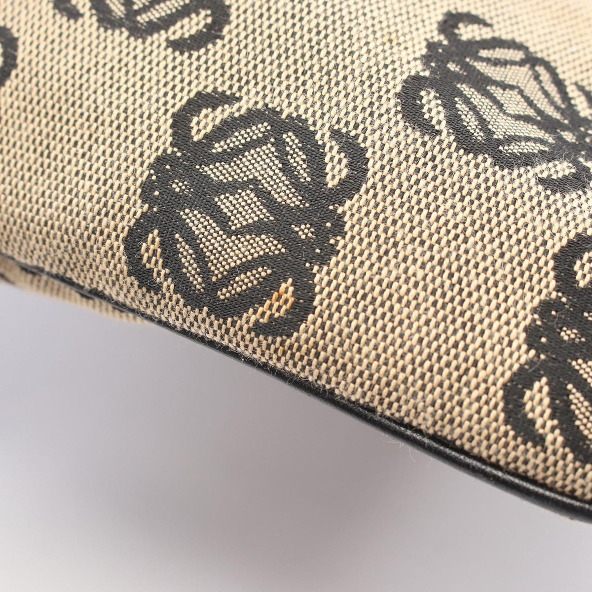Loewe Tote Bag Anagram Canvas Leather — view 7