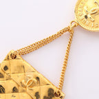 Chanel 95A Brooch Quilted Bag Motif — view 5