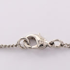 Chanel Necklace CC Logo Cat Silver — view 4