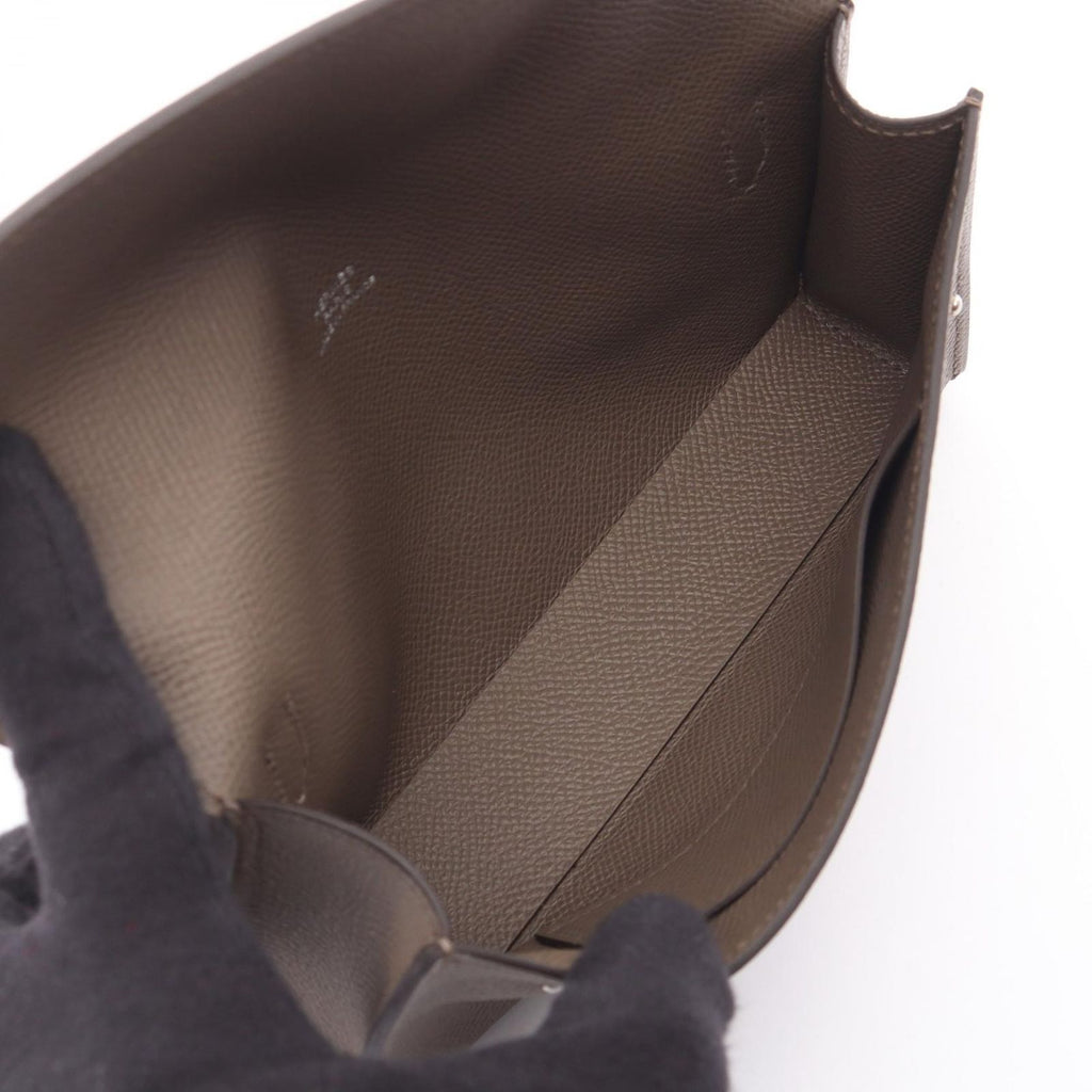Hermes Shoulder Bag Nappe-to-Go Etoupe Leather — view 3