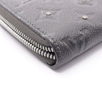 Louis Vuitton Round Wallet Zippy Platine Leather — view 8