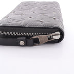 Louis Vuitton Round Wallet Zippy Platine Leather — view 7