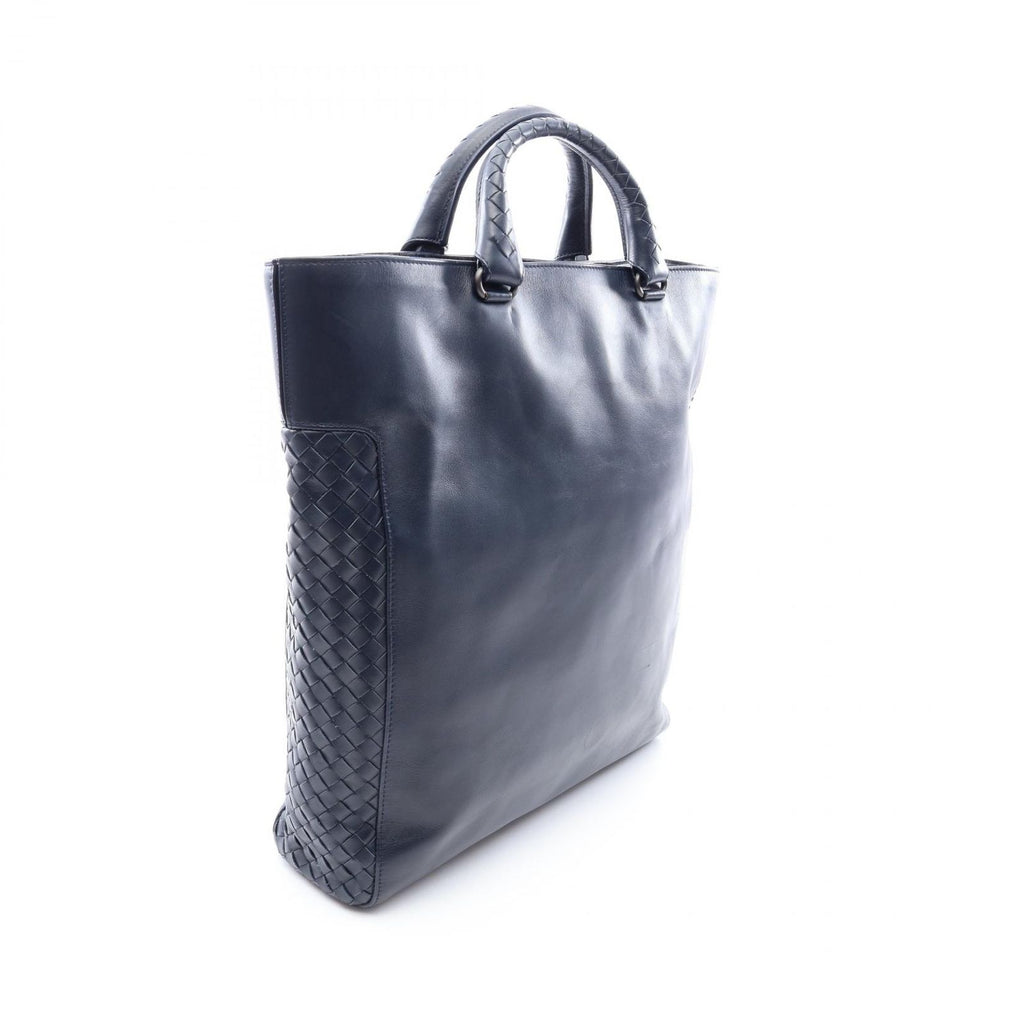 Bottega Veneta Tote Bag Intrecciato 2-Way Navy Leather — view 2