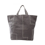 Bottega Veneta Tote Bag Black Canvas