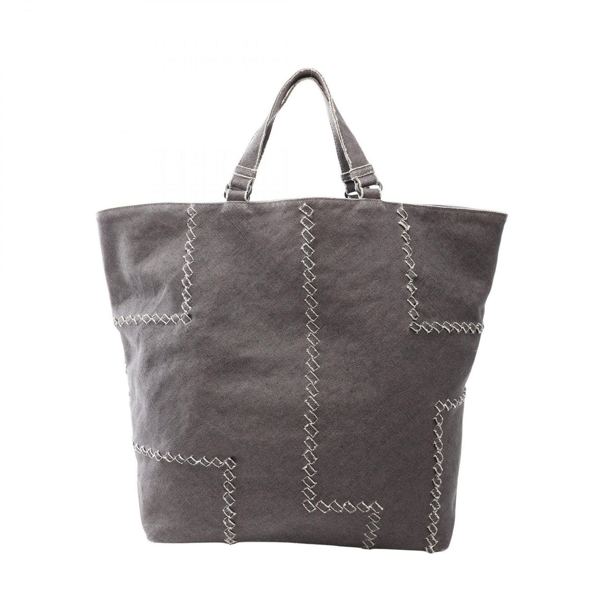 Bottega Veneta Tote Bag Black Canvas