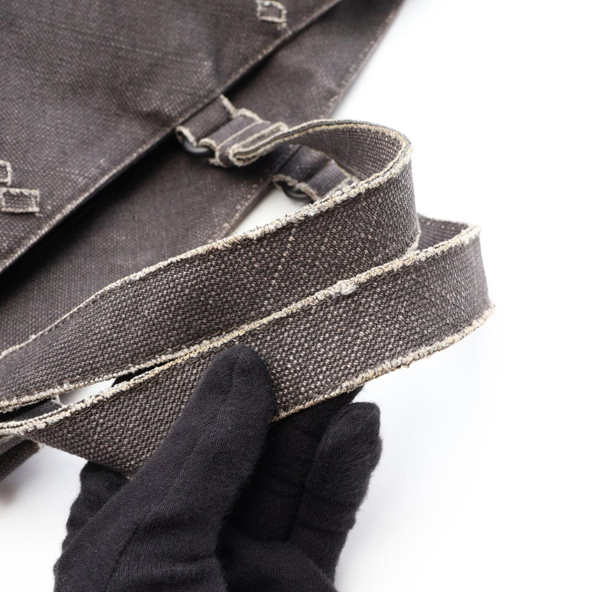 Bottega Veneta Tote Bag Black Canvas — view 5