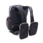 Prada Backpack 018 Black Dark Khaki Nylon Pocket — view 2