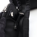 Prada Backpack 018 Black Dark Khaki Nylon Pocket — view 7