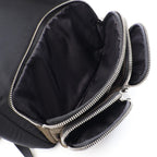 Prada Backpack 018 Black Dark Khaki Nylon Pocket — view 5