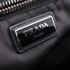 Prada Backpack 018 Black Dark Khaki Nylon Pocket — view 4