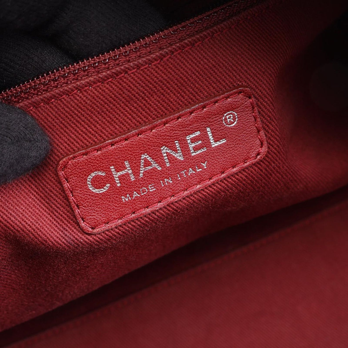 Chanel Boston Bag Coco Rider Black Calfskin — view 4