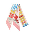 Hermes Scarf Twilly Jumping Ribbon Silk