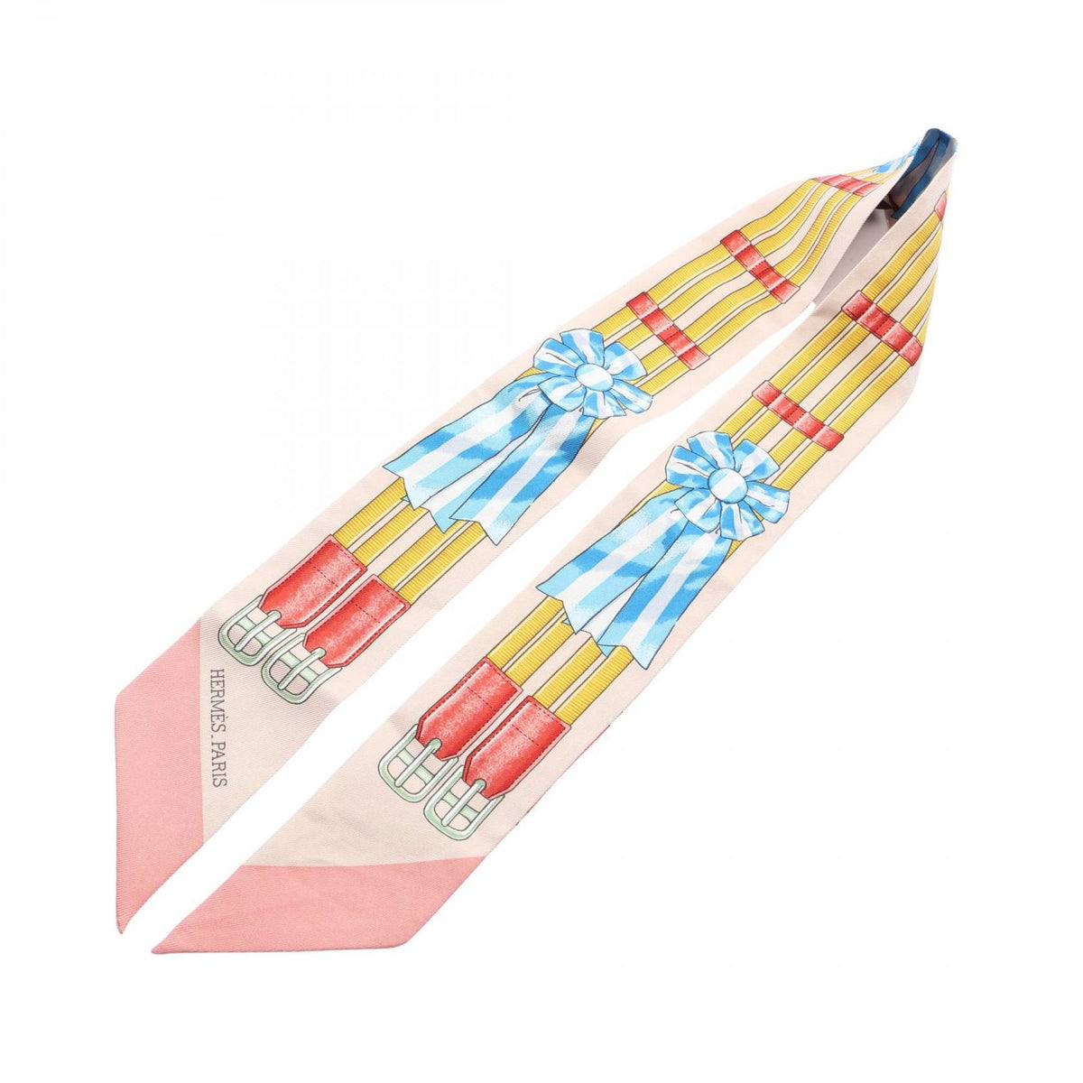 Hermes Scarf Twilly Jumping Ribbon Silk — view 2