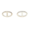 Hermes Earrings Chaine D'ancre 925 Sterling Silver