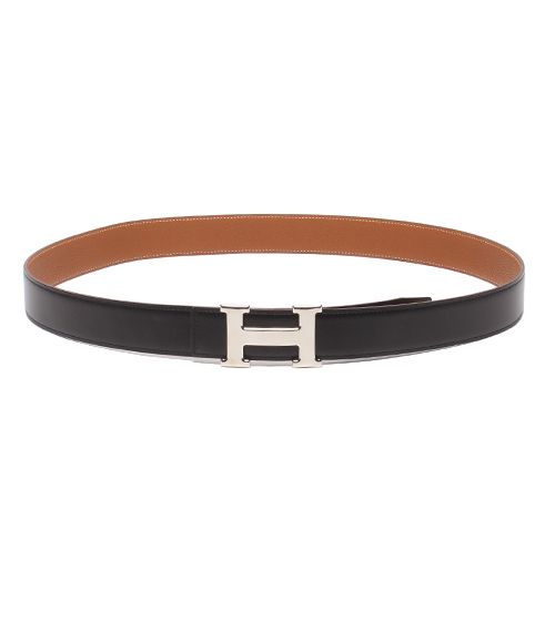 Hermes Belt Silver H Buckle Reversible