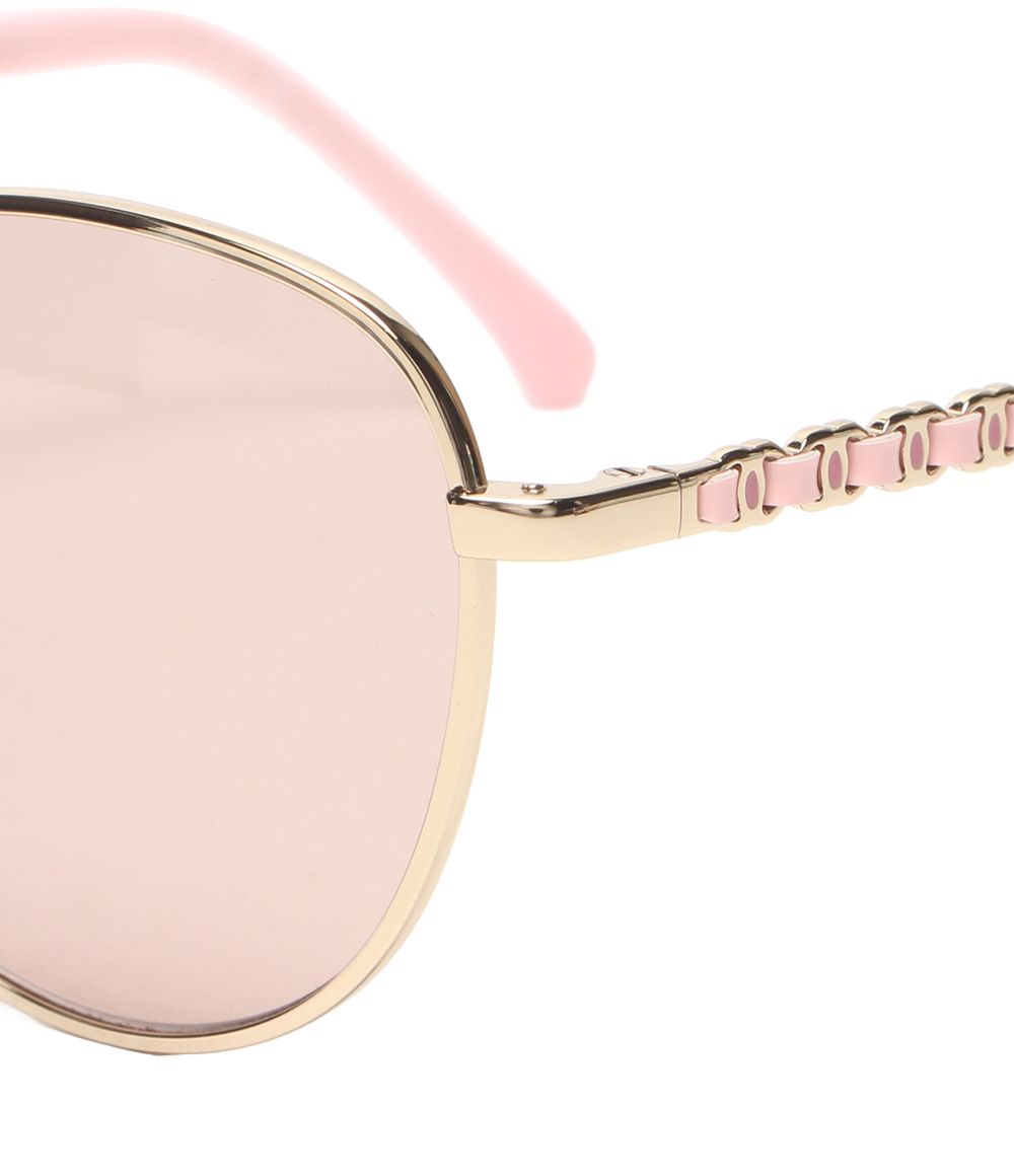 Chanel Sunglasses Eyewear Gold Panto Shape Optical — view 4