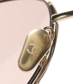 Chanel Sunglasses Eyewear Gold Panto Shape Optical — view 6