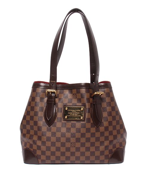 Louis Vuitton Tote Shoulder Bag Hampstead MM Damier Ebene
