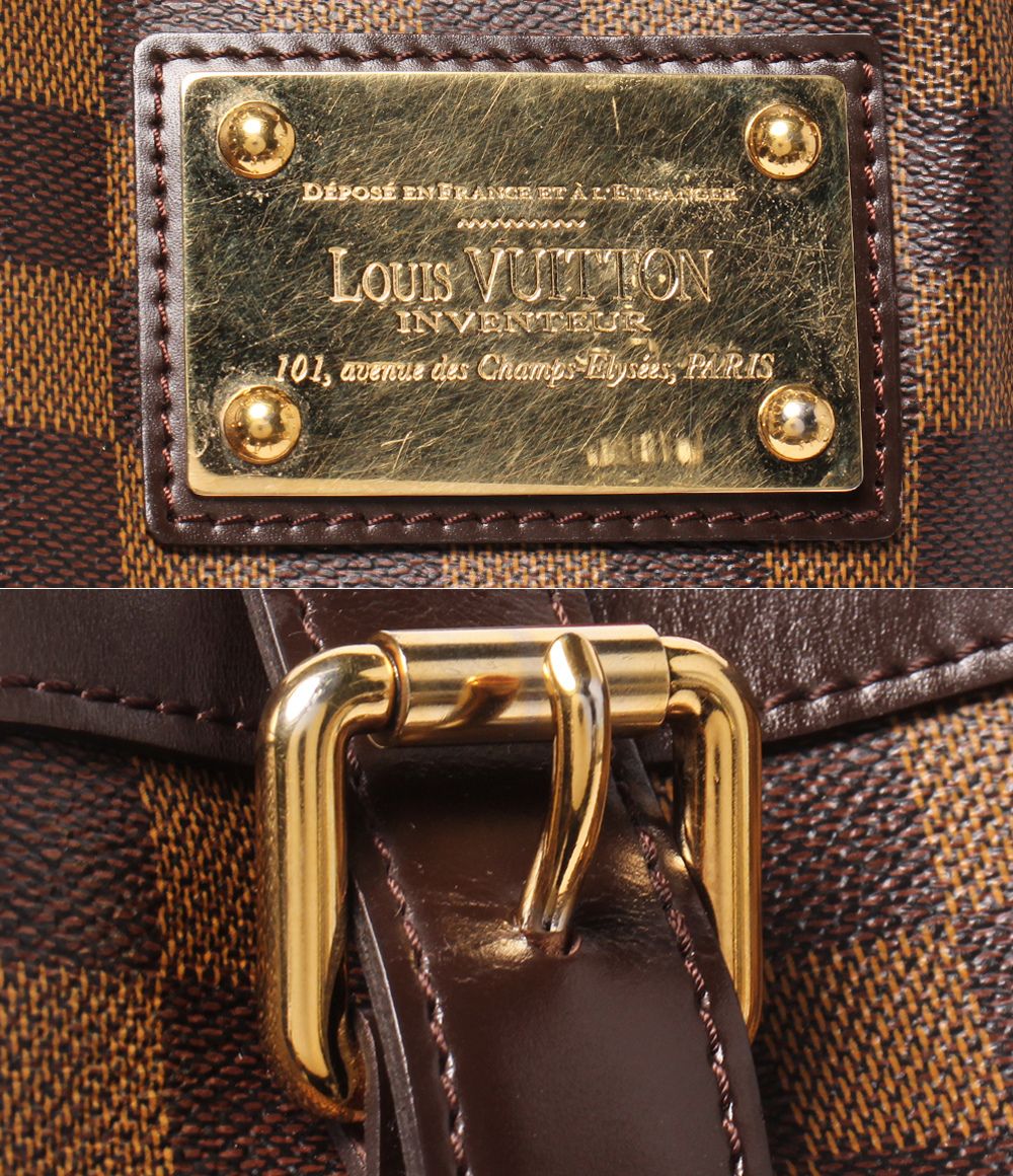Louis Vuitton Tote Shoulder Bag Hampstead MM Damier Ebene — view 7