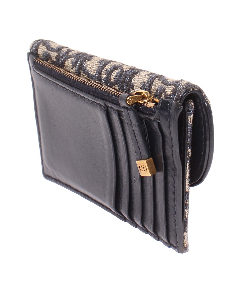 Dior Card Case Card Holders Navy — view 3