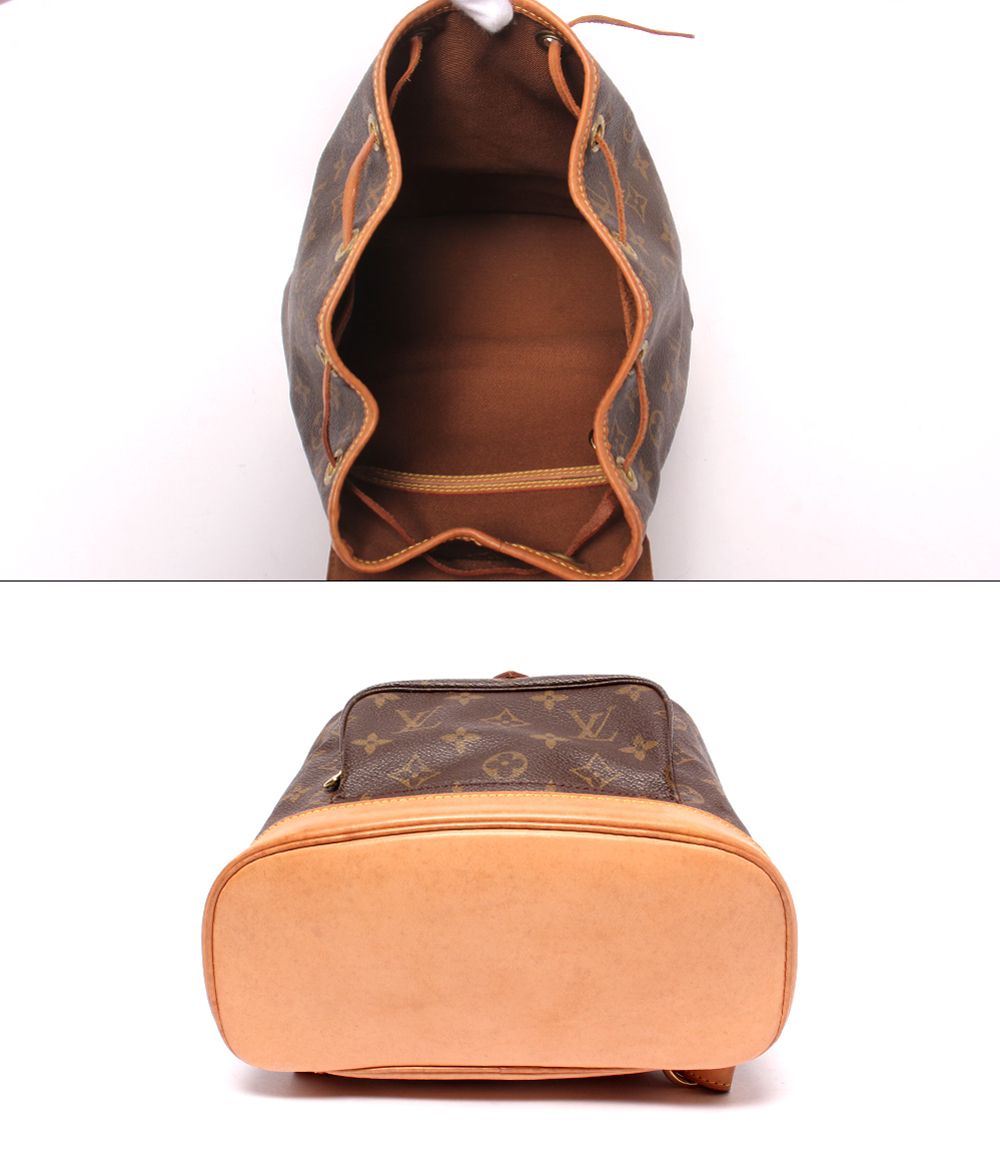 Louis Vuitton Backpack Montsouris MM Monogram — view 3