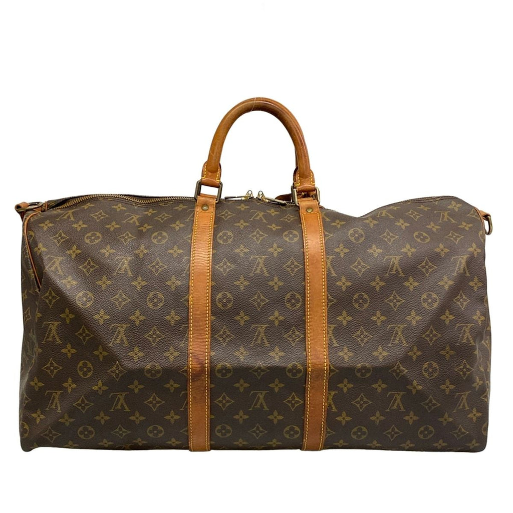 Louis Vuitton Boston Bag Monogram Keepall Bandouliere 55 — view 3