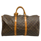 Louis Vuitton Boston Bag Monogram Keepall Bandouliere 50 — view 3