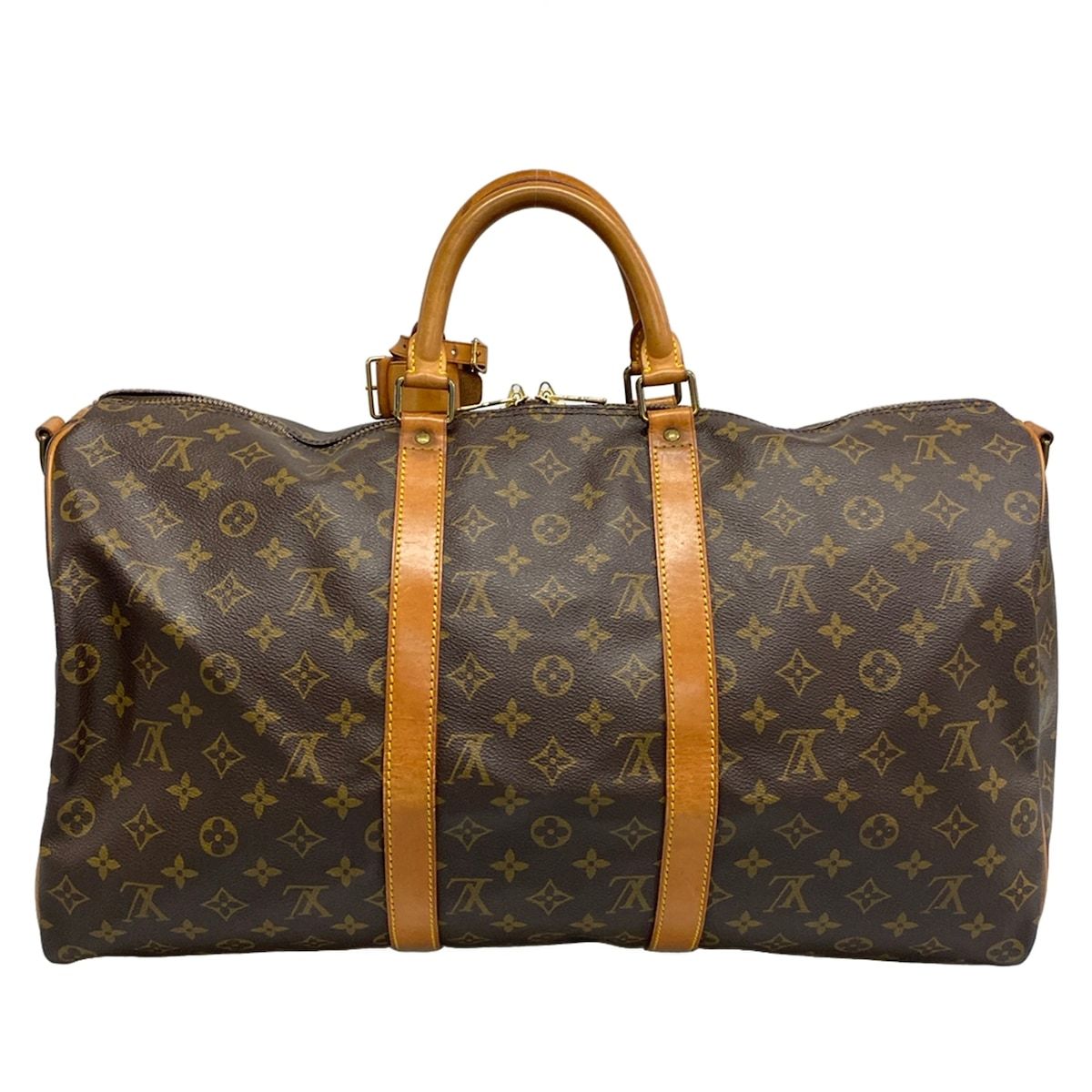 Louis Vuitton Boston Bag Monogram Keepall Bandouliere 50 — view 3