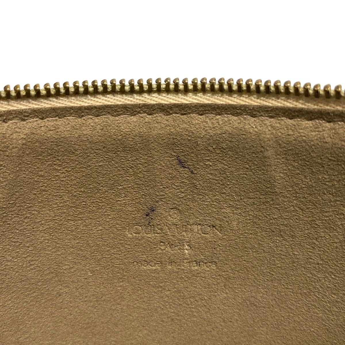 Louis Vuitton Handbag Monogram Multicolor Pochette Accessoires Noir Leather — view 8