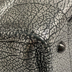 Loewe Handbag Amazona 36 Silver Black Leather — view 6