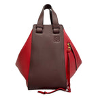 Loewe Handbag Hammock Bag Medium Red Bordeaux