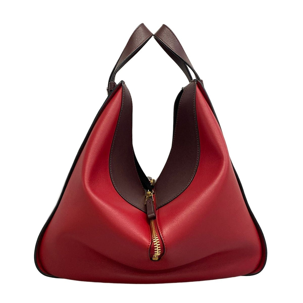 Loewe Handbag Hammock Bag Medium Red Bordeaux — view 2