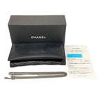 Chanel Sunglasses Black Silver Chain Removable Eyewear — view 8