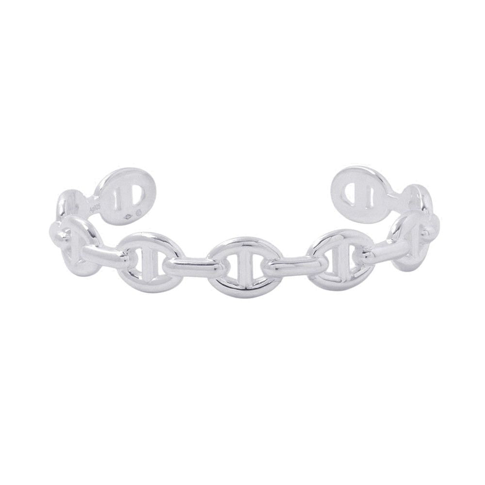 Hermes Bracelet Chaine D'ancre Enchainee Bangle