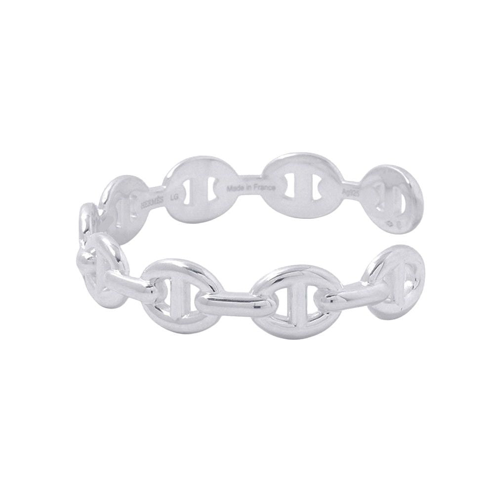 Hermes Bracelet Chaine D'ancre Enchainee Bangle — view 2