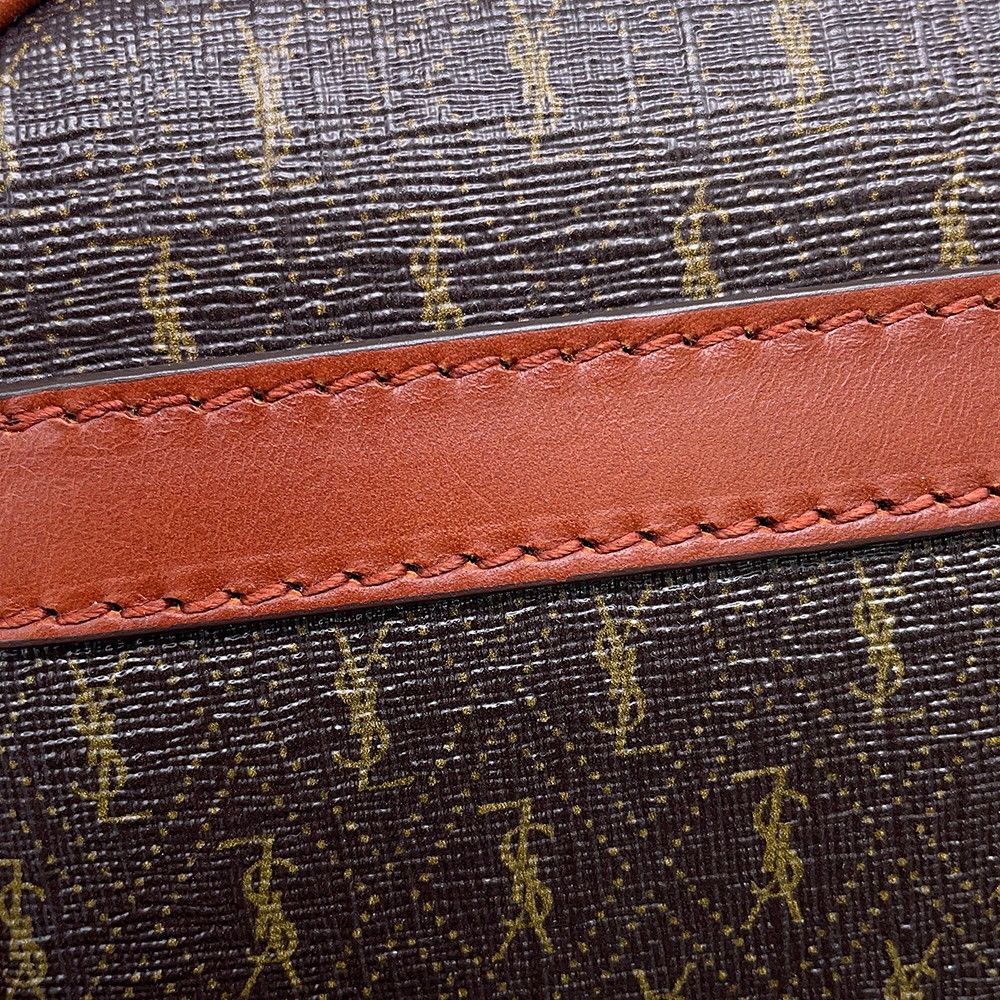 Saint Laurent Paris Shoulder Bag Monogram Leather — view 6