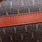 Saint Laurent Paris Shoulder Bag Monogram Leather — view 6