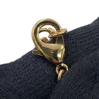Chanel Necklace CC Logo Heart Faux Pearl Rhinestone — view 6