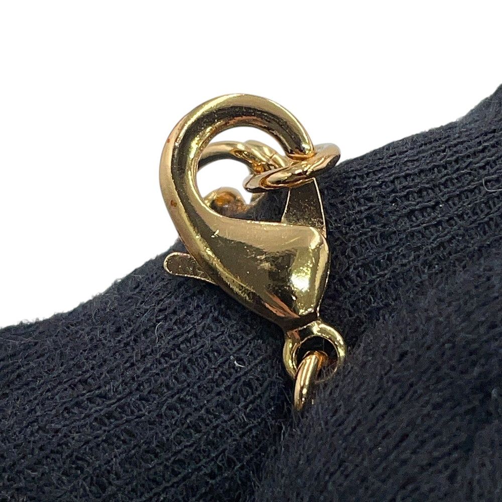 Chanel Necklace CC Logo Heart Faux Pearl Rhinestone — view 6