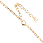 Chanel Necklace CC Logo Heart Faux Pearl Rhinestone — view 5