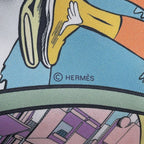 Hermes Scarf Maxitwilly First Cry! le Premier Chant Wow! Silk — view 7