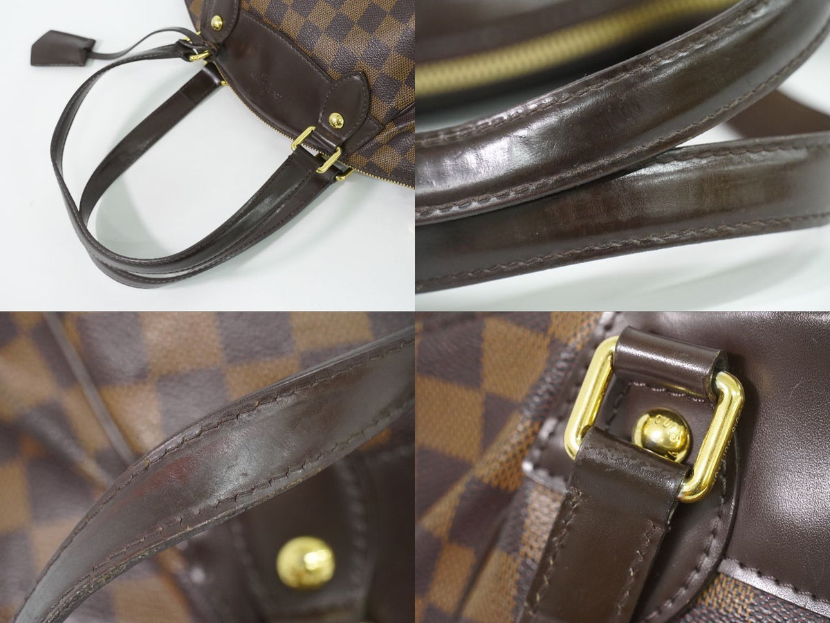 Louis Vuitton LV Verona PM Damier Ebene Tote Bag Brown — view 6