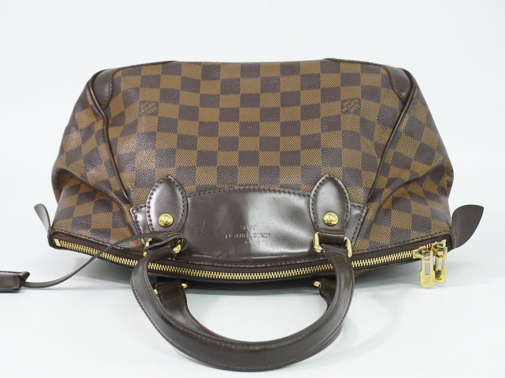 Louis Vuitton LV Verona PM Damier Ebene Tote Bag Brown — view 5