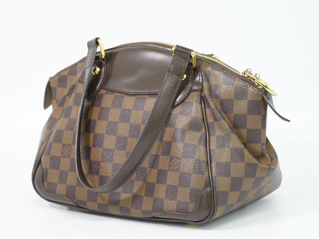 Louis Vuitton LV Verona PM Damier Ebene Tote Bag Brown — view 2