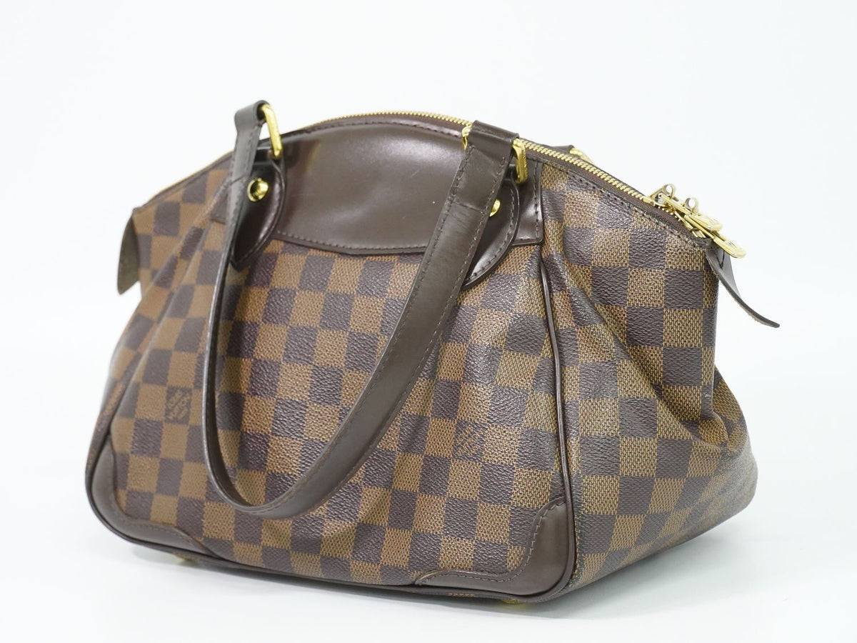 Louis Vuitton LV Verona PM Damier Ebene Tote Bag Brown — view 2