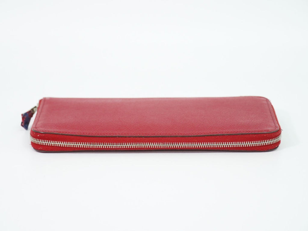 Hermes Azap Silk'in Long Zip Around Wallet Leather — view 5