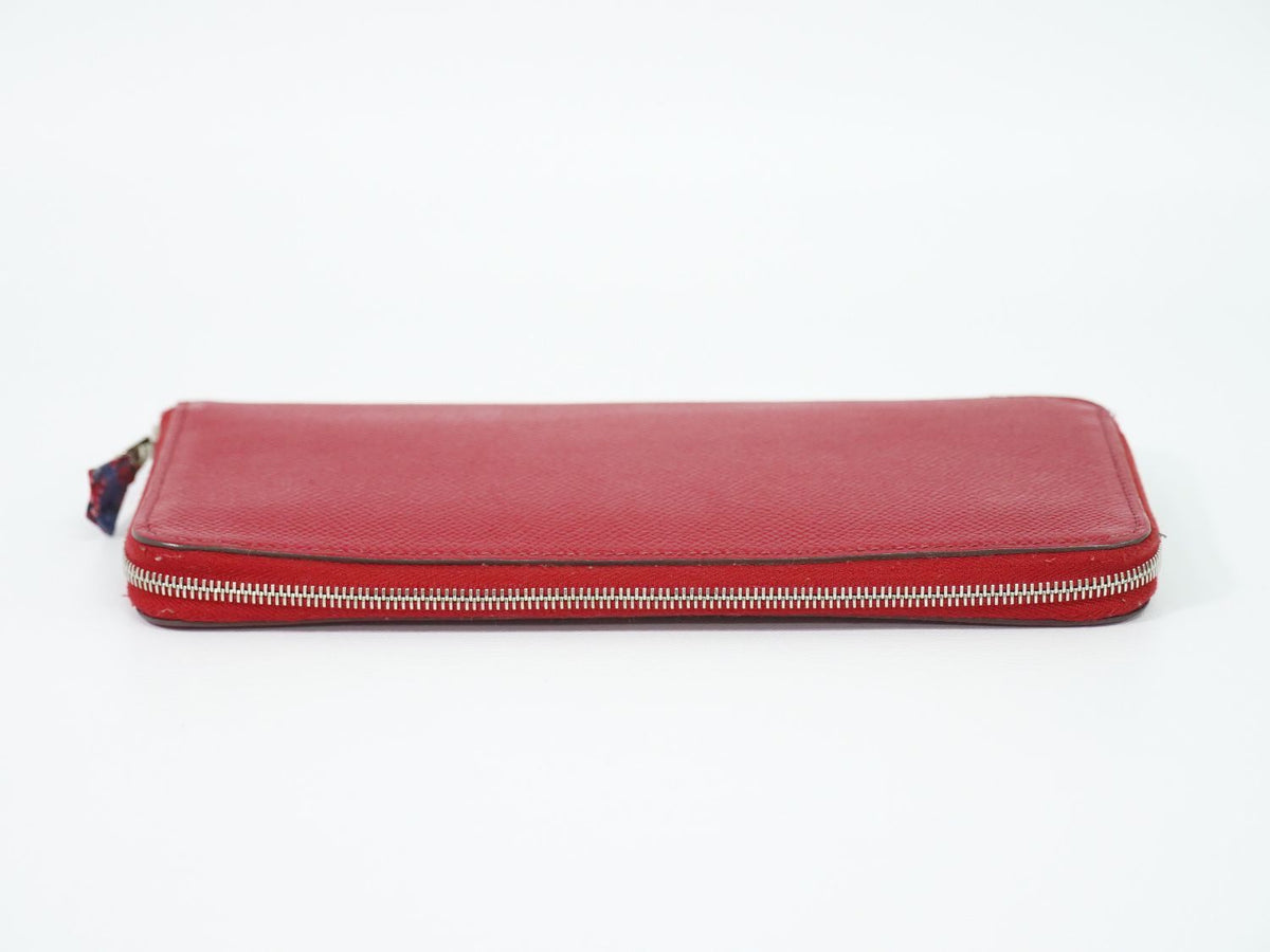 Hermes Azap Silk'in Long Zip Around Wallet Leather — view 5